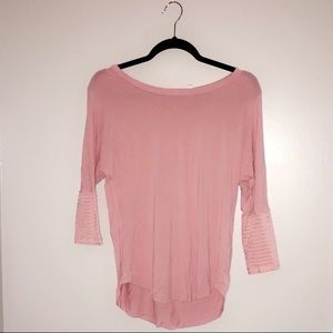 CHIC PINK LONG SLEEVE!